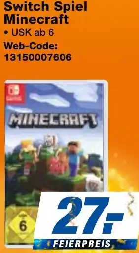 expert Techno Land Switch Spiel Minecraft Angebot