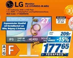 expert Techno Land LG Monitor LG 27US550-W.AEU Angebot