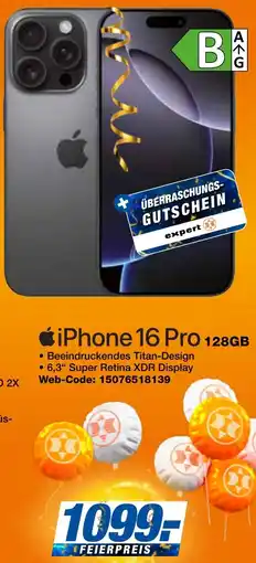 expert Techno Land iPhone 16 Pro 128GB Angebot