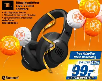 expert Techno Land JBL Bügelkopfhörer LIVE 770NC schwarz Angebot