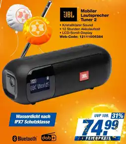 expert Techno Land JBL Mobiler Lautsprecher Tuner 2 Angebot