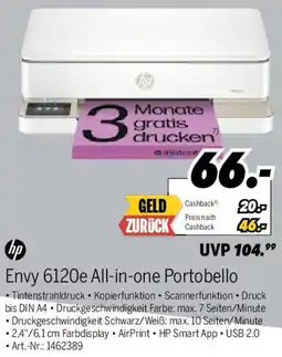 MEDIMAX hp Envy 6120e All-in-one Portobello Angebot