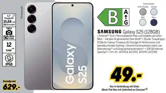 MEDIMAX SAMSUNG Galaxy S25 (128GB) Angebot
