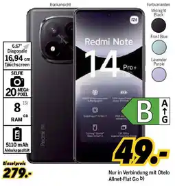 MEDIMAX Redmi Note 14 Pro+ 5G (256GB) Angebot