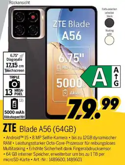 MEDIMAX ZTE Blade A56 (64GB) Angebot