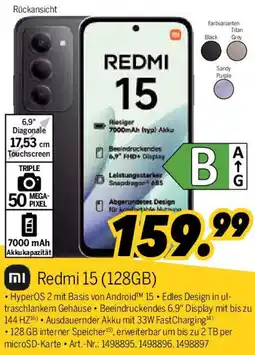 MEDIMAX Redmi 15 (128GB) Angebot