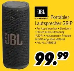 MEDIMAX JBL Portabler Lautsprecher GRIP Angebot