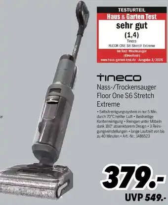 MEDIMAX Tineco Nass-/Trockensauger Floor One S6 Stretch Extreme Angebot