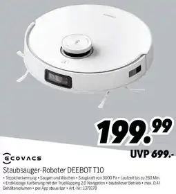 MEDIMAX Ecovacs Staubsauger-Roboter DEEBOT T10 Angebot