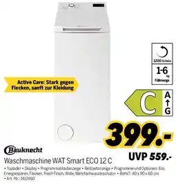 MEDIMAX Bauknecht Waschmaschine WAT Smart ECO 12 C Angebot