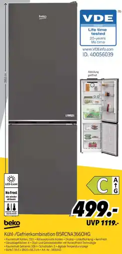 MEDIMAX beko Kühl-/Gefrierkombination B5RCNA3660HG Angebot