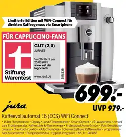 MEDIMAX jura Kaffeevollautomat E6 (ECS) WiFi Connect Angebot