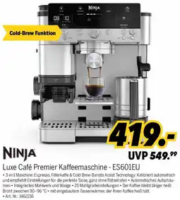 MEDIMAX NINJA Luxe Café Premier Kaffeemaschine - ES601EU Angebot