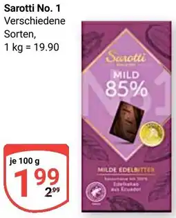 Globus Sarotti No. 1 Angebot