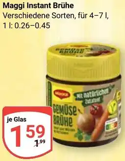 Globus Maggi Instant Brühe Angebot