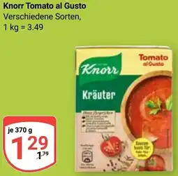 Globus Knorr Tomato al Gusto Angebot