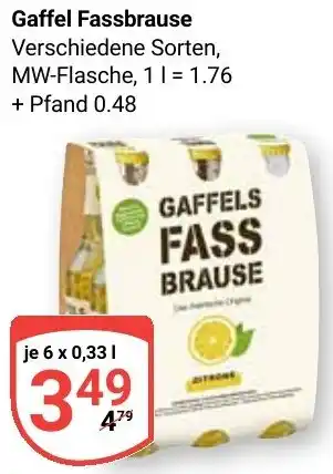 Globus Gaffel Fassbrause Angebot