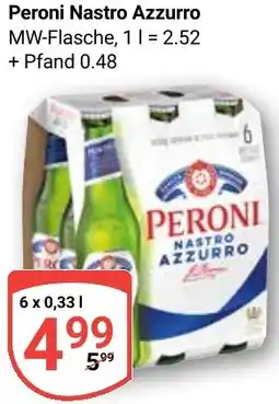 Globus Peroni Nastro Azzurro Angebot