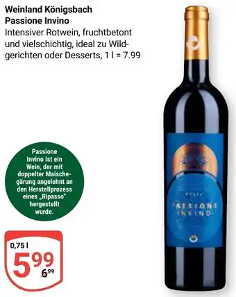 Globus Weinland Königsbach Passione Invino Angebot