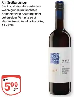 Globus Ahr Spätburgunder Angebot