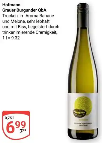 Globus Hofmann Grauer Burgunder QbA Angebot