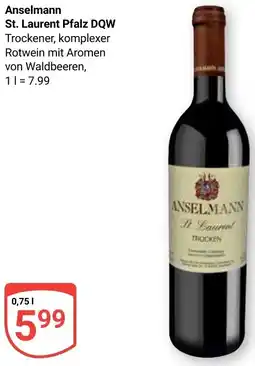 Globus Anselmann St. Laurent Pfalz DQW Angebot