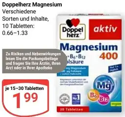 Globus Doppelherz Magnesium Angebot