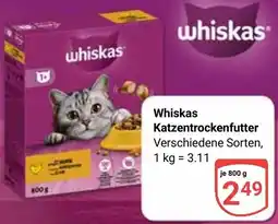 Globus Whiskas Katzentrockenfutter Angebot