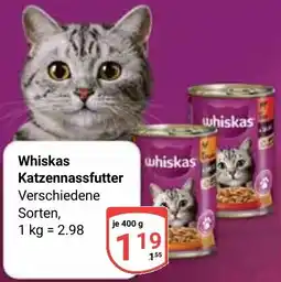 Globus Whiskas Katzennassfutter Angebot