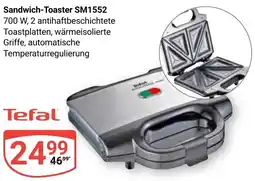 Globus Tefal Sandwich-Toaster SM1552 Angebot