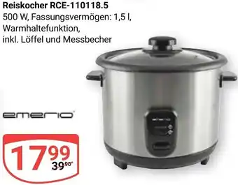 Globus Emerio Reiskocher RCE-110118.5 Angebot