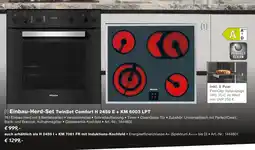 EP Miele einbau-herd-set twinset comfort h 2459 e + km 6003 lpt Angebot