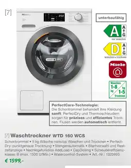 EP Miele waschtrockner wtd 160 wcs Angebot