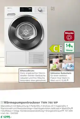 EP Miele wärmepumpentrockner twh 780 wp Angebot