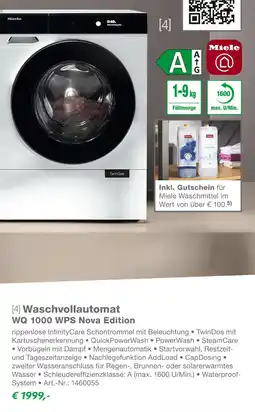 EP Miele waschvollautomat wq 1000 wps nova edition Angebot