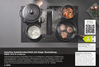 EP Autarkes induktionskochfeld mit integr. dunstabzug kmda 7272 fl-u silence Angebot