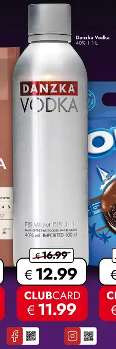 Travel Free Danzka vodka Angebot