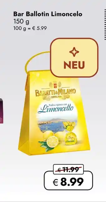 Travel Free Baratti & milano bar ballotin limoncelo Angebot