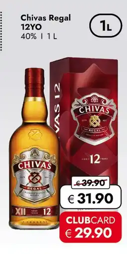 Travel Free Chivas regal 12yo Angebot