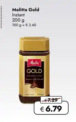 Travel Free Melitta gold kaffee Angebot