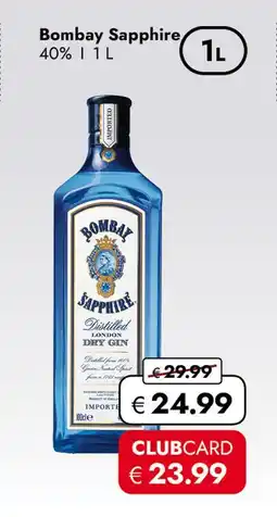 Travel Free Bombay sapphire Angebot