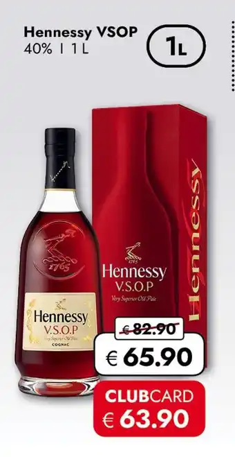 Travel Free Hennessy vsop Angebot