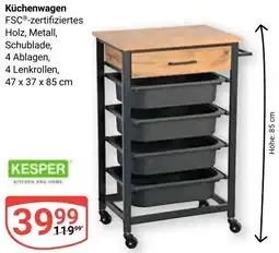 Globus KESPER Küchenwagen Angebot