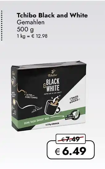 Travel Free Tchibo black and white Angebot