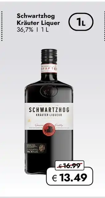 Travel Free Schwartzhog kräuter liqueur Angebot