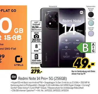 MEDIMAX Mi redmi note 14 pro+ 5g Angebot
