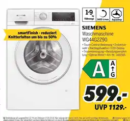 MEDIMAX Siemens waschmaschine wg44gz90 Angebot