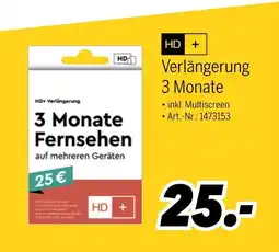 MEDIMAX Hd+ 3 monate fernsehen Angebot