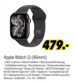 MEDIMAX Apple apple watch 11 (46mm) Angebot