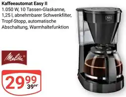 Globus Melitta Kaffeeautomat Easy II Angebot